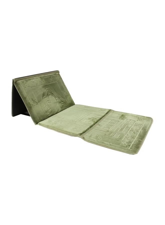 Cotton Foldable Mat Green 72x53cm